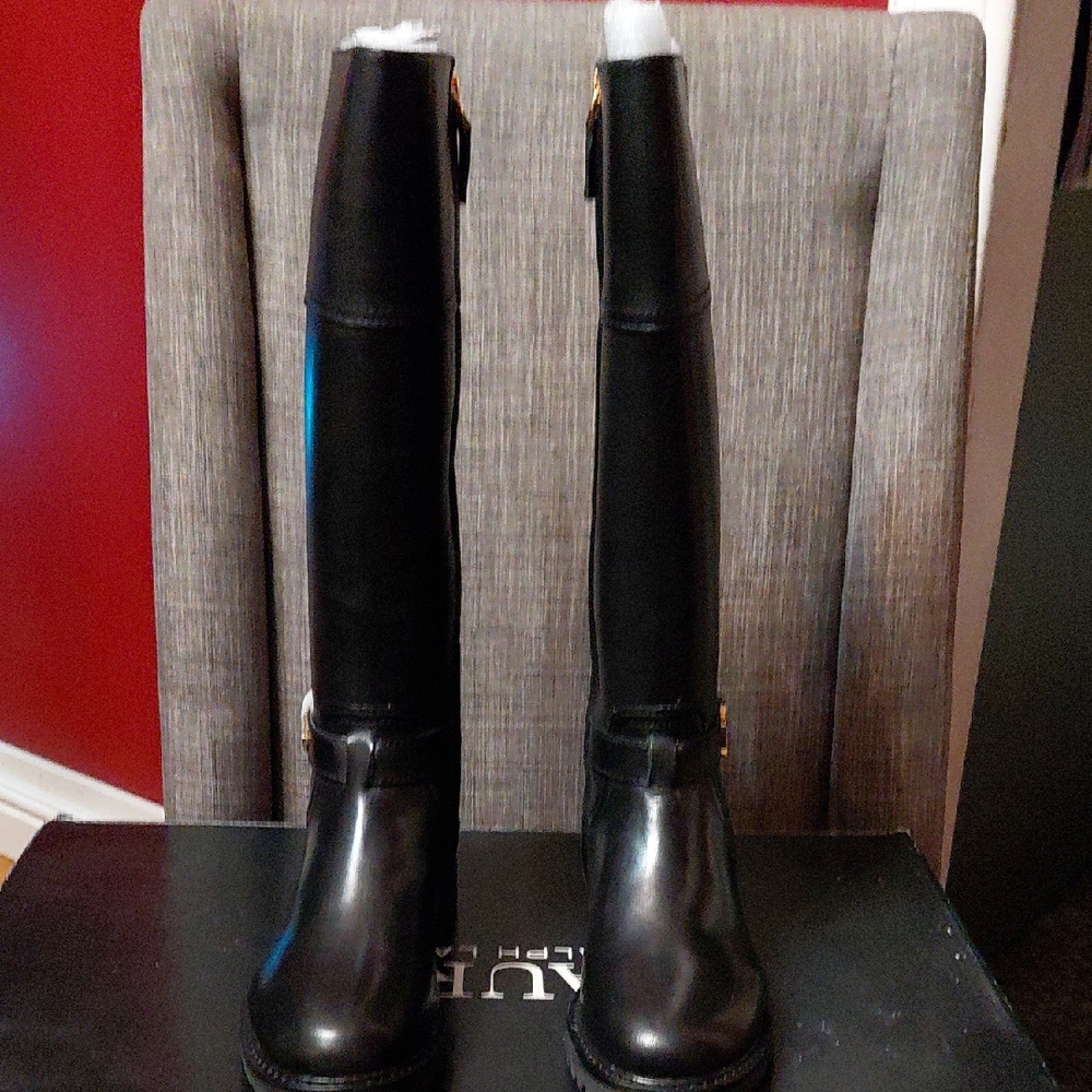 Lauren by RL Everly Women's Tall Boot Size 5